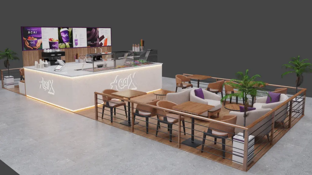AcaiX Oasis Lounge concept