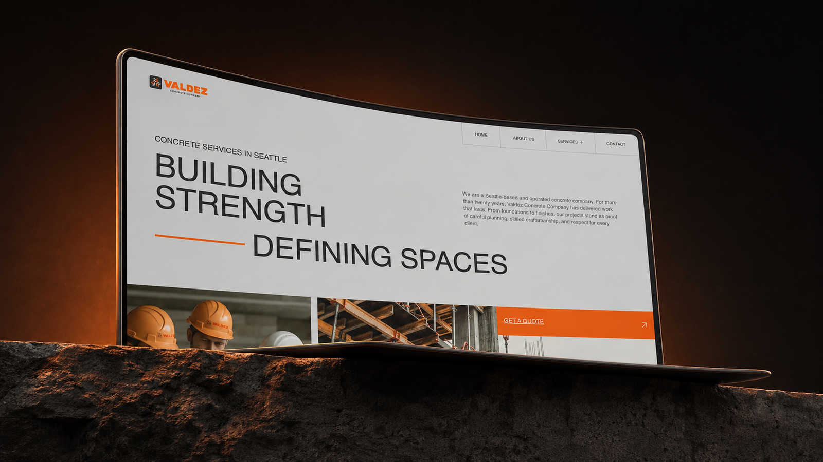Valdez Concrete Company project cover